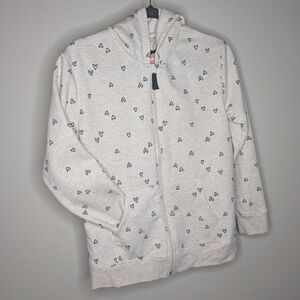 Heart Pattern Hoodie Girls 16/18